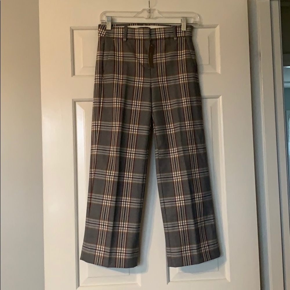 NWT Jcrew wide leg dress pants 0p